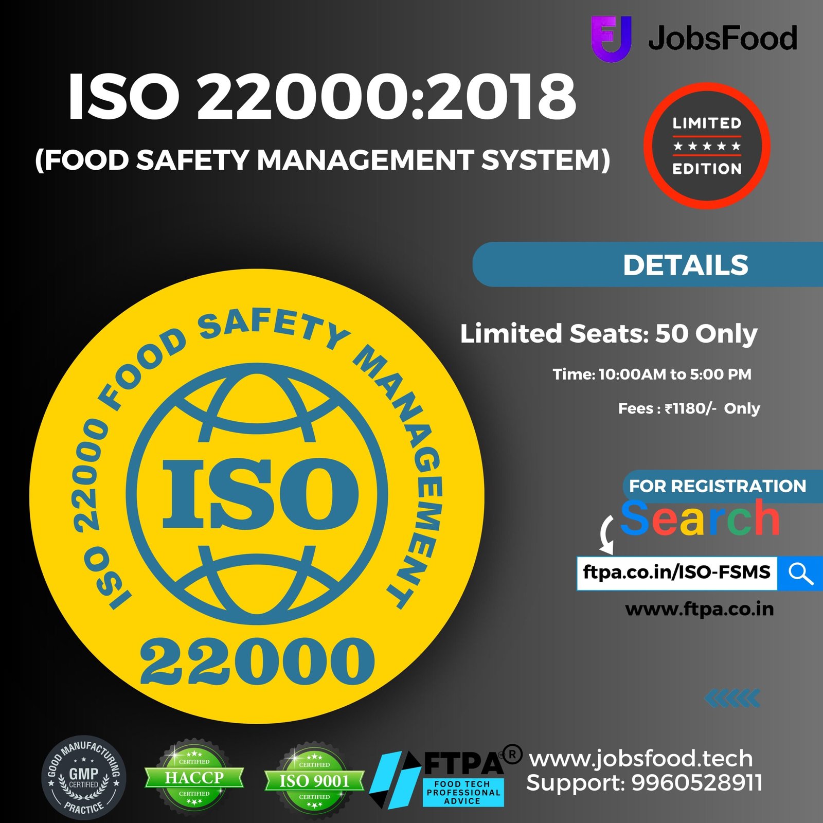 ISO 22000:2018 FSMS (Food Safety Management System)