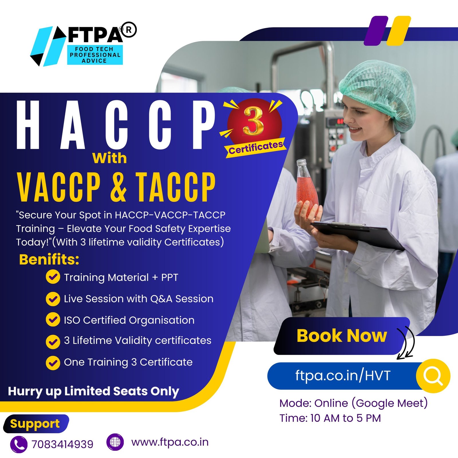 HACCP-VACCP-TACCP Training Program
